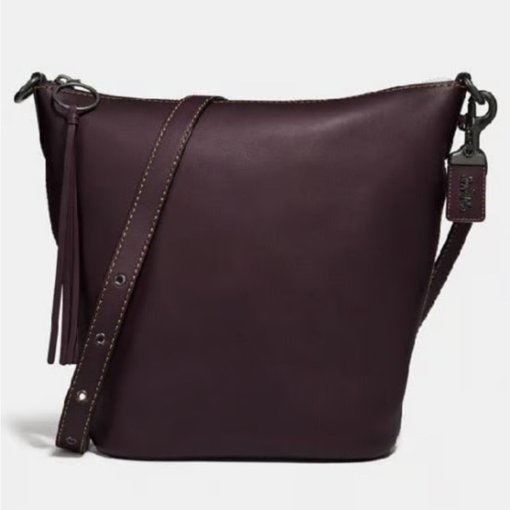 Coach 1941 Archive Oxblood Duffle Bag Glovetanned Leather HOBO BAG MSRP:$568.00